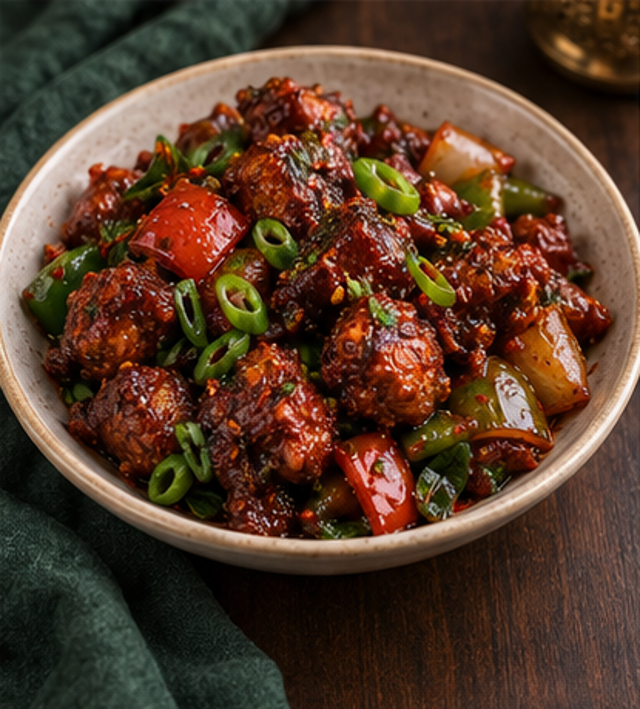 Chili Chicken.