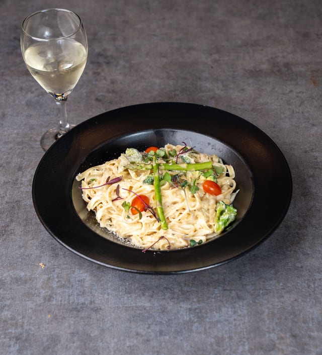 Fettuccini Alfredo.
