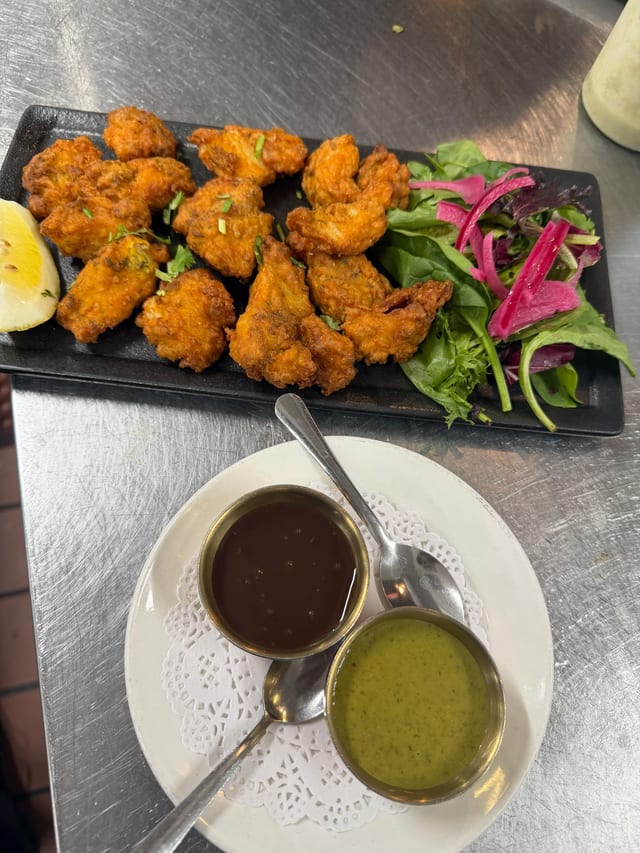 Fish Pakora.