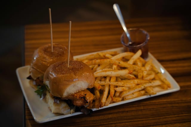 Chicken Tikka Sliders.
