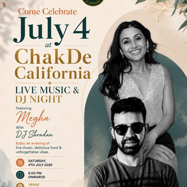 July 4th @ Chak De California
